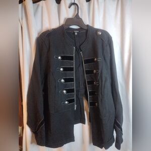 Military Black Jacket